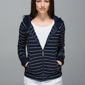 Lululemon women's lookout stripe mouvement jacket size 8